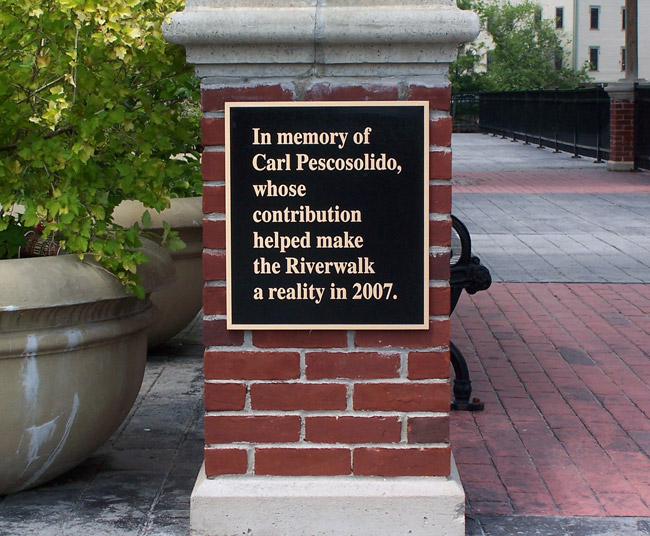 Ipswich River Walk Plaque, Ipswich, MA