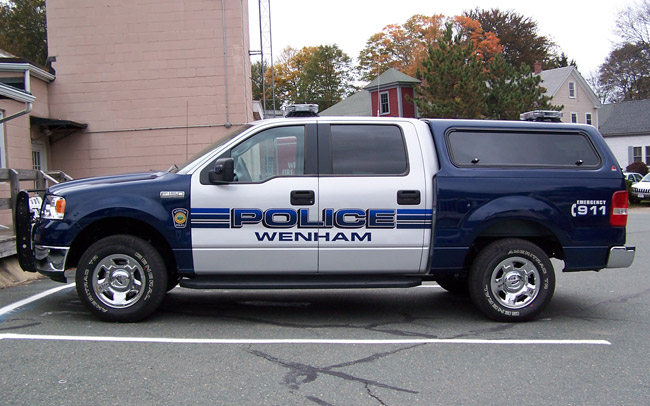 Wenham Police Truck