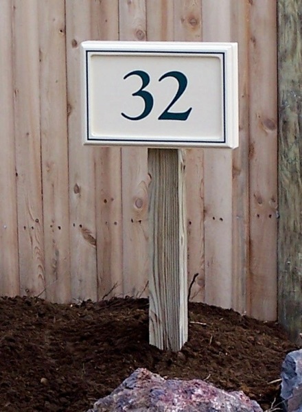 House Postmarker - Freestanding