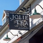 Jolie Tea - Hanging Sign
