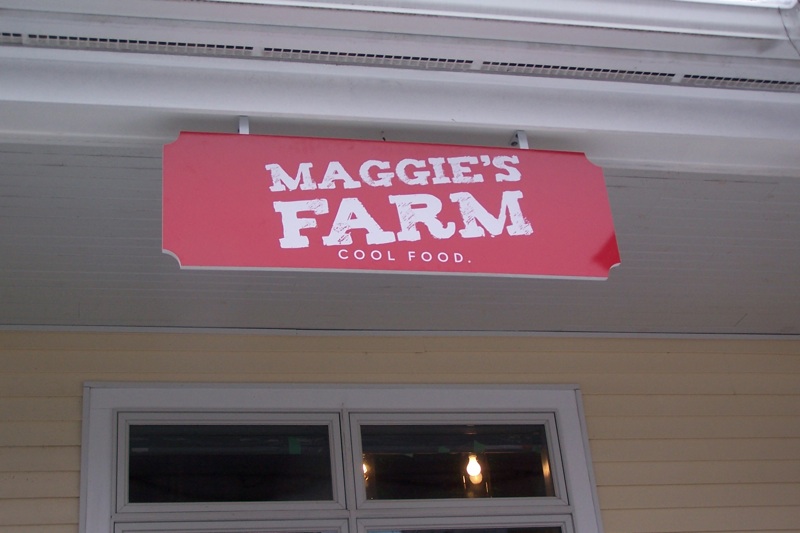 Maggies Farm - Hanging Sign