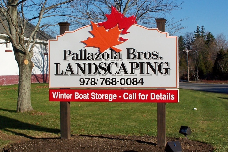 Pallazola Brothers Landscaping - Freestanding Sign