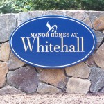 Whitehall - Wallmounted Sign